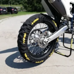 Acerbis Acerbis - Tyre Cover - Black W/Yellow