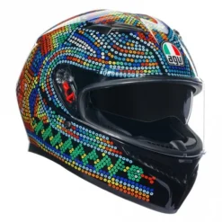 AGV AGV (2023) Helmet - K3 Rossi Winter Test 2018 (Mosaic)