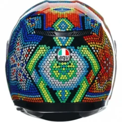 AGV AGV (2023) Helmet - K3 Rossi Winter Test 2018 (Mosaic) -Bicycle Equipment Store agv 2023 helmet k3 rossi winter test 2018 mosaic p24925 268249 medium