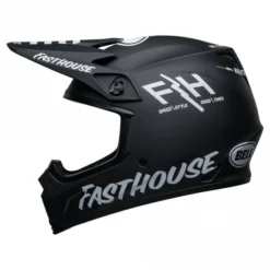 Bell Bell (MX23) Helmet - MX-9 MIPS - FASTHOUSE PROSPECT - Matte Black/White -Bicycle Equipment Store bell mx23 helmet mx 9 mips fasthouse prospect matte black white p21230 298585 medium