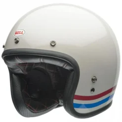 Bell Bell (SALE) Helmet - Custom 500 Stripes (Pearl White)