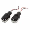 Bike It Bike It - Bar Ends W/ White LEDs - Black Pair (18mm)