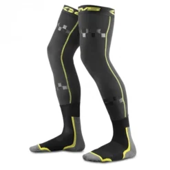 EVS EVS (MX24) Socks - Fusion Knee Brace (Black/Hi-Viz Yellow)