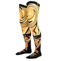FIST FIST - Socks - Chapter 18 - Moto Sock & Knee Brace Sleeve (70's Swirl)