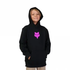 Fox Europe - Fox Fox (FA23) Hoody - Youth - LEGACY - Black/Pink