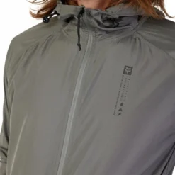 Fox Europe - Fox FOX (FA23) Jacket - Base Over Windbreaker (Pewter) -Bicycle Equipment Store fox europe fox fox fa23 jacket base over windbreaker pewter p26552 315252 medium