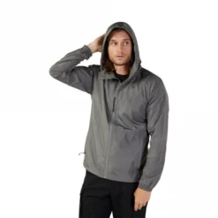 Fox Europe - Fox FOX (FA23) Jacket - Base Over Windbreaker (Pewter) -Bicycle Equipment Store fox europe fox fox fa23 jacket base over windbreaker pewter p26552 315253 medium