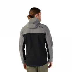 Fox Europe - Fox Fox (FA23) Jacket - PIT - Pewter/Black -Bicycle Equipment Store fox europe fox fox fa23 jacket pit pewter black p26548 327710 medium