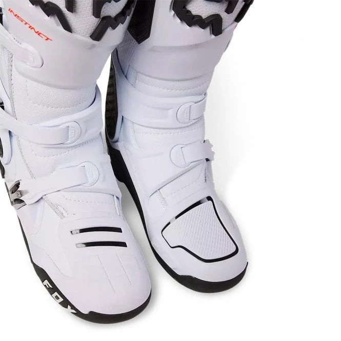 Fox Europe - Fox FOX (MX24) Boots - INSTINCT 2.0 (White) 2 Fox Europe - Fox FOX (MX24) Boots - INSTINCT 2.0 (White) - Image 2