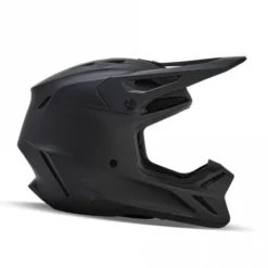 Fox Europe - Fox Fox (MX24) Helmet - Youth - V3 - PLAIN - Matte Black