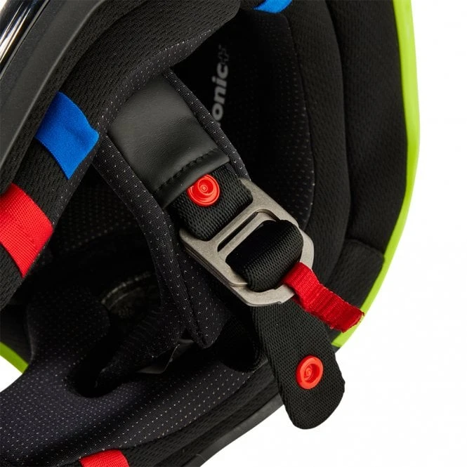 Fox Europe - Fox Fox (MX24) Helmet - Youth - V3 - STREAK - Black/Fluo Yellow 7 Fox Europe - Fox Fox (MX24) Helmet - Youth - V3 - STREAK - Black/Fluo Yellow - Image 7