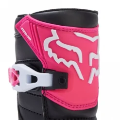 Fox Europe - Fox FOX (MX24) Kids Boots - COMP Pee Wee (Black/Pink) -Bicycle Equipment Store fox europe fox fox mx24 kids boots comp pee wee black pink p26503 325416 medium