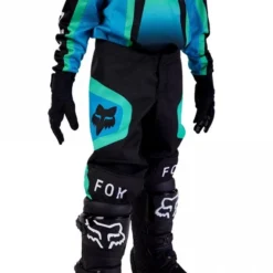 Fox Europe - Fox Fox (MX24) Pant - Pee Wee/Kids - 180 - BALLAST (Black/Blue) -Bicycle Equipment Store fox europe fox fox mx24 pant pee wee kids 180 ballast black blue p26480 326766 medium