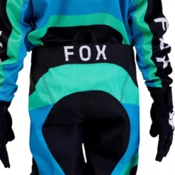 Fox Europe - Fox Fox (MX24) Pant - Pee Wee/Kids - 180 - BALLAST (Black/Blue) -Bicycle Equipment Store fox europe fox fox mx24 pant pee wee kids 180 ballast black blue p26480 326767 medium