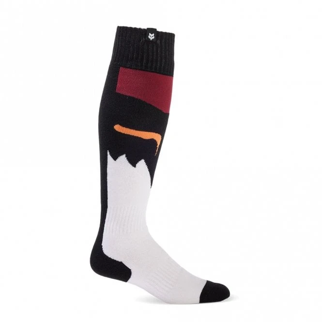 Fox Europe - Fox FOX (MX24) Socks - 180 FLORA (Black/White) 1 Fox Europe - Fox FOX (MX24) Socks - 180 FLORA (Black/White)