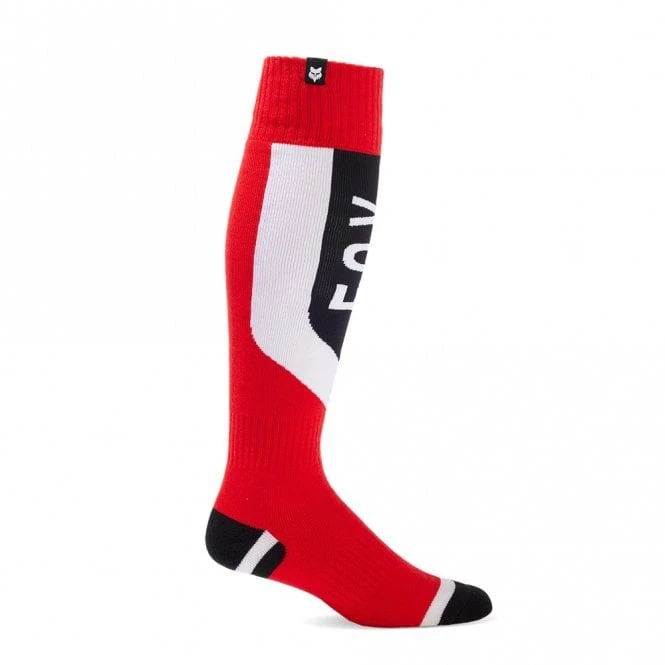 Fox Europe - Fox FOX (MX24) Socks - 180 NITRO (Fluo Red) 1 Fox Europe - Fox FOX (MX24) Socks - 180 NITRO (Fluo Red)