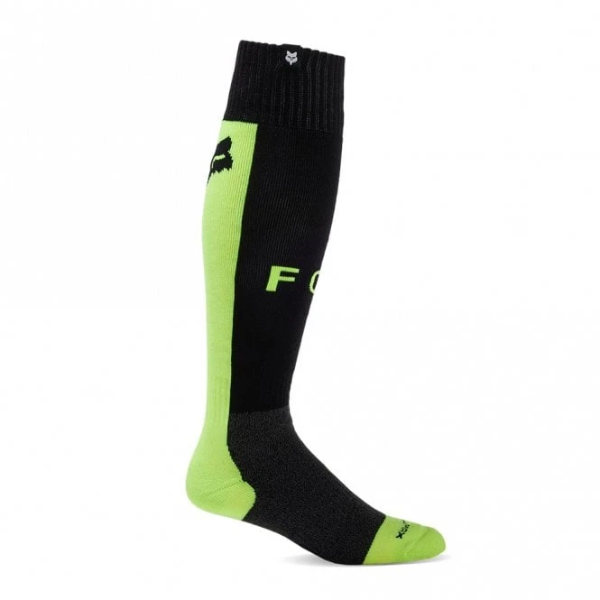 Fox Europe - Fox FOX (MX24) Socks - 360 CORE (Black/Fluo Yellow) 1 Fox Europe - Fox FOX (MX24) Socks - 360 CORE (Black/Fluo Yellow)