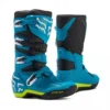 Fox Europe - Fox FOX (MX24) Youth Boots - COMP (Blue/Yellow)