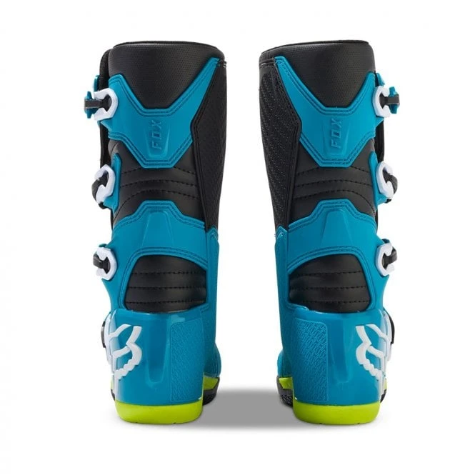 Fox Europe - Fox FOX (MX24) Youth Boots - COMP (Blue/Yellow) 3 Fox Europe - Fox FOX (MX24) Youth Boots - COMP (Blue/Yellow) - Image 3