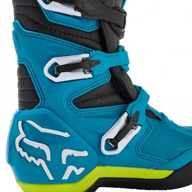 Fox Europe - Fox FOX (MX24) Youth Boots - COMP (Blue/Yellow) 6 Fox Europe - Fox FOX (MX24) Youth Boots - COMP (Blue/Yellow) - Image 6