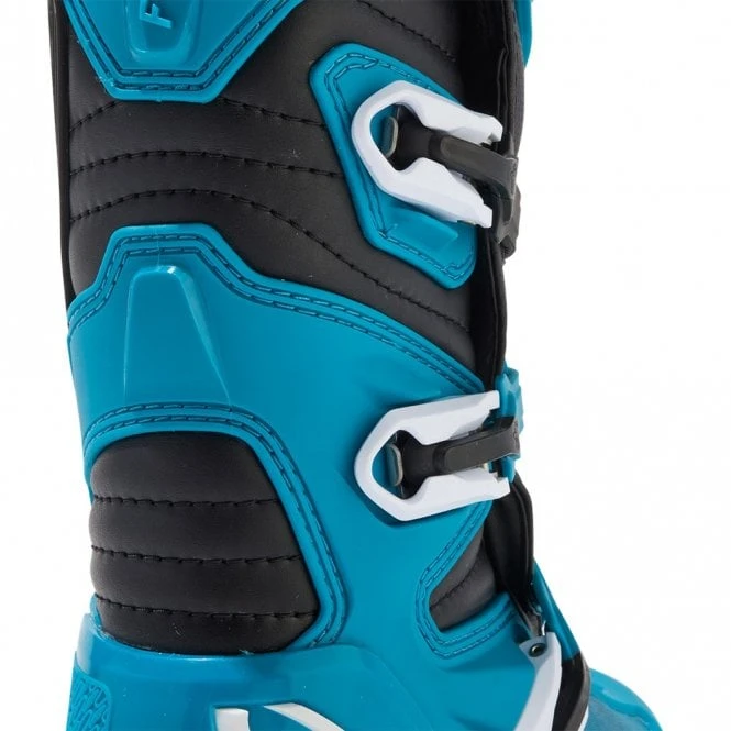 Fox Europe - Fox FOX (MX24) Youth Boots - COMP (Blue/Yellow) 7 Fox Europe - Fox FOX (MX24) Youth Boots - COMP (Blue/Yellow) - Image 7