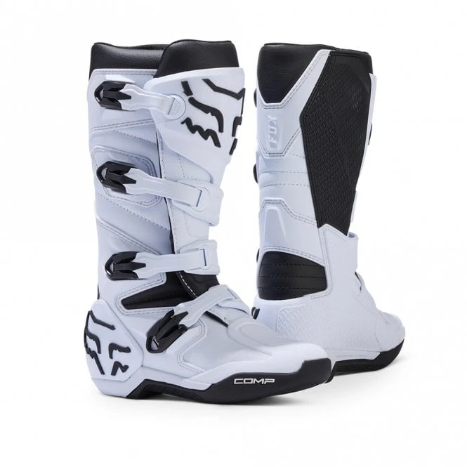 Fox Europe - Fox FOX (MX24) Youth Boots - COMP (White) 1 Fox Europe - Fox FOX (MX24) Youth Boots - COMP (White)