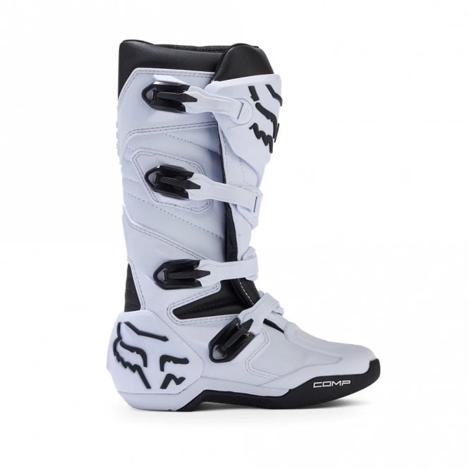 Fox Europe - Fox FOX (MX24) Youth Boots - COMP (White) 2 Fox Europe - Fox FOX (MX24) Youth Boots - COMP (White) - Image 2