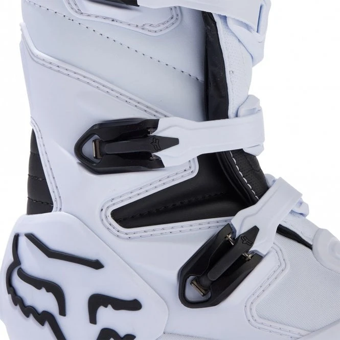 Fox Europe - Fox FOX (MX24) Youth Boots - COMP (White) 7 Fox Europe - Fox FOX (MX24) Youth Boots - COMP (White) - Image 7