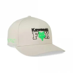 Fox Europe - Fox Fox (SALE) Cap - KAWASAKI - Flexfit - Steel Grey