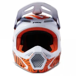 Fox Europe - Fox Fox (SALE) Helmet - V1 MIPS - GOAT - Orange/White -Bicycle Equipment Store fox europe fox fox sale helmet v1 mips goat orange white p24044 299149 medium