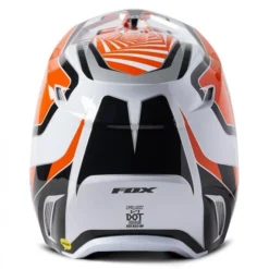 Fox Europe - Fox Fox (SALE) Helmet - V1 MIPS - GOAT - Orange/White -Bicycle Equipment Store fox europe fox fox sale helmet v1 mips goat orange white p24044 299150 medium