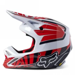 Fox Europe - Fox Fox (SALE) Helmet - Youth - V1 MIPS - GOAT - Red/Navy/White