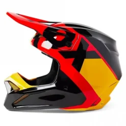 Fox Europe - Fox Fox (SALE) Helmet - Youth - V1 MIPS - XPOZR - Red/Black/Purple/Yellow