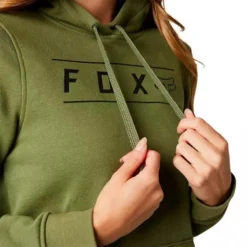 Fox Europe - Fox Fox (SALE) Hoody - Womens - PINNACLE - Army Green -Bicycle Equipment Store fox europe fox fox sale hoody womens pinnacle army green p21624 278240 medium