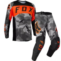 Fox Europe - Fox Fox (SALE) Jersey/Pant Bundle - 180 - BNKR - Orange/Camo