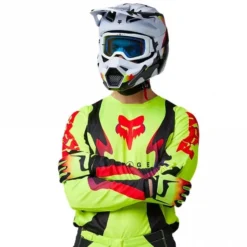 Fox Europe - Fox Fox (SALE) Jersey/Pant Bundle - 180 - KOZMIK - Fluo Yellow/Red -Bicycle Equipment Store fox europe fox fox sale jersey pant bundle 180 kozmik fluo yellow red p25276 287501 medium