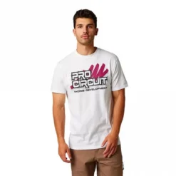 Fox Europe - Fox Fox (SALE) Tee/T-Shirt - RETRO PRO CIRCUIT - White