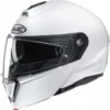 HJC HJC (SALE) Helmet - I90 Flip Plain (Pearl White)