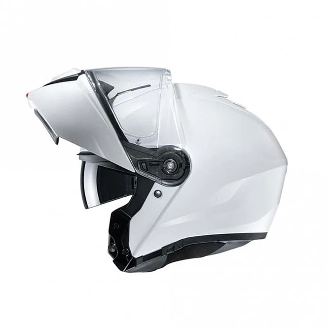 HJC HJC (SALE) Helmet - I90 Flip Plain (Pearl White) 2 HJC HJC (SALE) Helmet - I90 Flip Plain (Pearl White) - Image 2