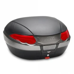 Kappa Kappa (Top Box) Monokey - K56N W/Red Reflectors (Black) - 56L