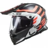 LS2 LS2 (2023) Helmet - MX436 Pioneer Evo Adventurer (Black/White/Orange)