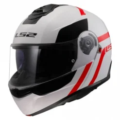 LS2 LS2 Helmet (2023) - FF908 Strobe2 - Autox (Gloss White/Red)