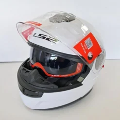 LS2 LS2 Helmet (2023) - FF908 Strobe2 - Gloss White -Bicycle Equipment Store ls2 helmet 2023 ff908 strobe2 gloss white p26469 329783 medium