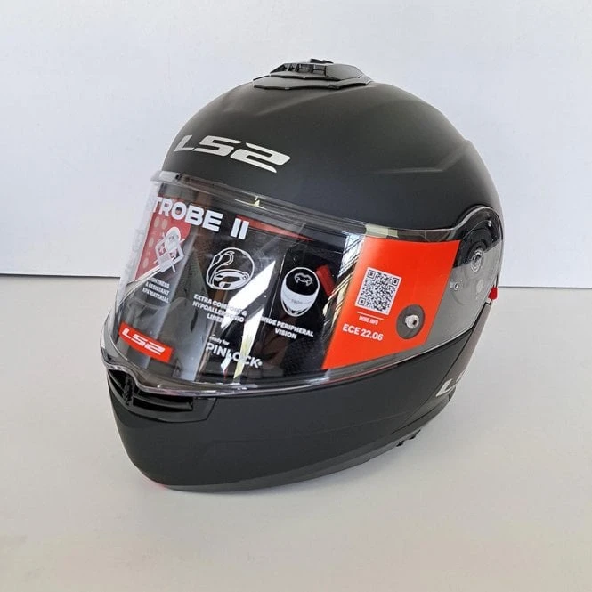 LS2 LS2 Helmet (2023) - FF908 Strobe2 - Matt Black 1 LS2 LS2 Helmet (2023) - FF908 Strobe2 - Matt Black