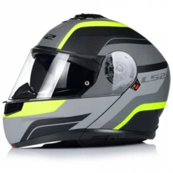 LS2 LS2 Helmet (2023) - FF908 Strobe2 - Monza (Matt Black/Yellow)