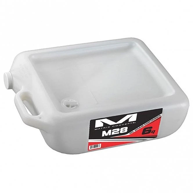 Matrix Matrix - Oil Drain Container - M28 (6qt) 1 Matrix Matrix - Oil Drain Container - M28 (6qt)