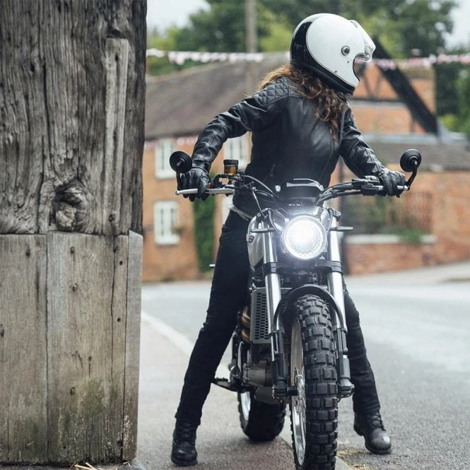 Merlin Merlin (2023) Jacket - Bristol Ladies Leather - Black 6 Merlin Merlin (2023) Jacket - Bristol Ladies Leather - Black - Image 6