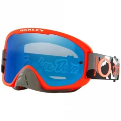 Oakley Oakley (MX23) Goggle - O-Frame 2.0 Pro - TROY LEE CAMO - Fluo Orange/Black W/Polycarbonate Black Ice Iridium