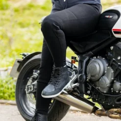 Oxford Products Oxford (2023) - Armourlite (AA) Super Stretch Ladies Jean - Black (Short) -Bicycle Equipment Store oxford products oxford 2023 armourlite aa super stretch ladies jean black short p26661 322022 medium