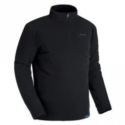 Oxford Products Oxford (2023) Base Layer (Mens) - Micro Fleece 1/2 Neck Top - Black